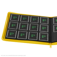 Palms Off Gaming Stealth 12 Pocket Zip Binder - YELLOW