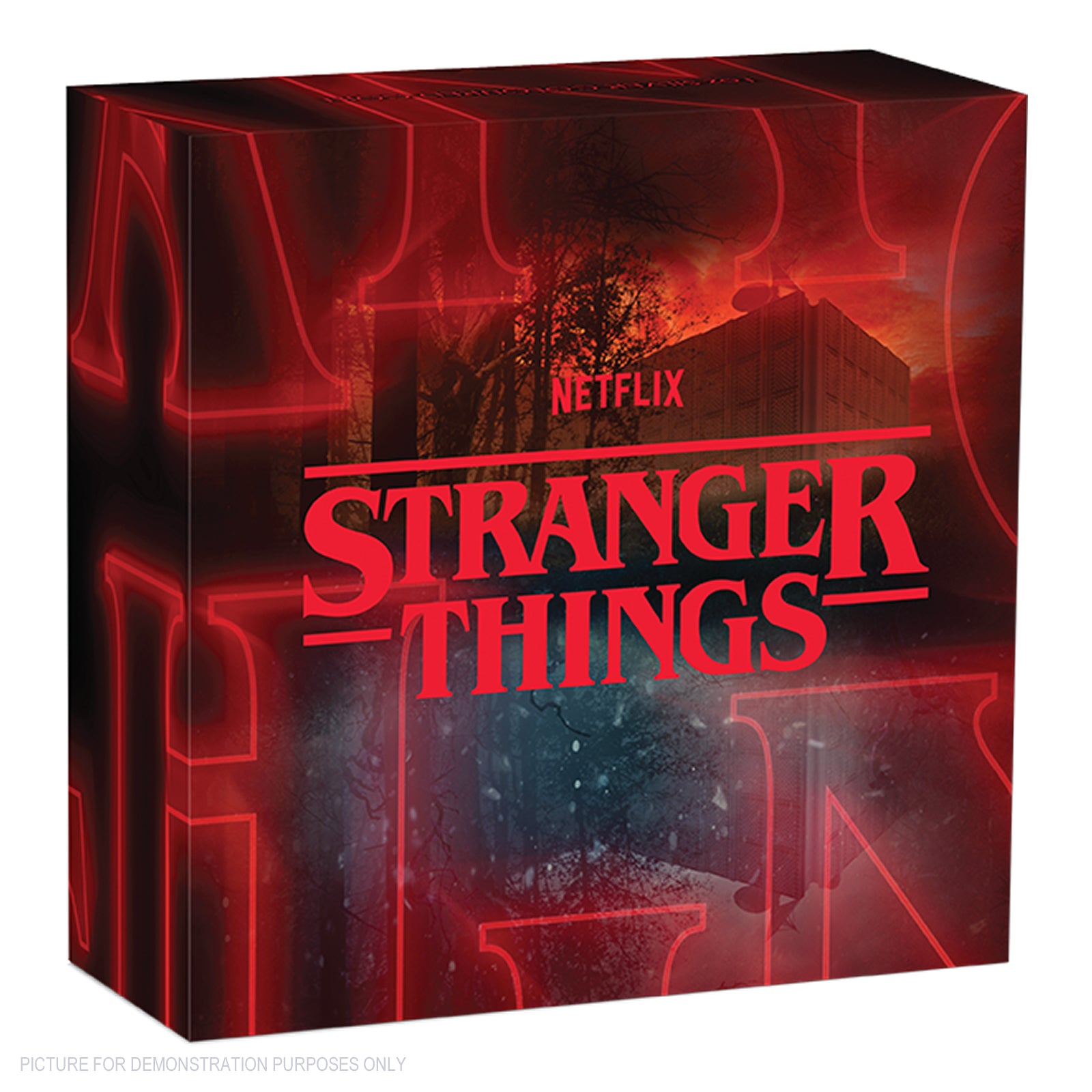 2026 Perth Mint Stranger Things - The Upside Down 1oz Silver Coloured ...