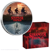 2026 Perth Mint Stranger Things - The Upside Down 1oz Silver Coloured Coin