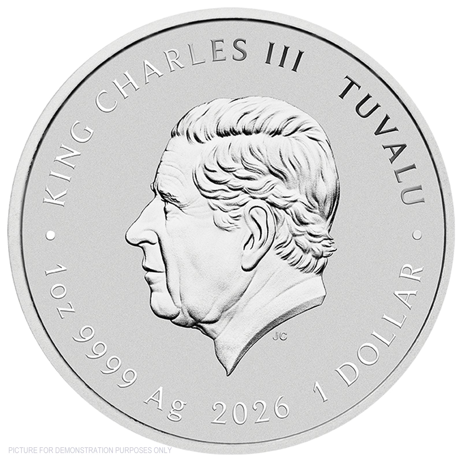 2026 Perth Mint Stranger Things - The Upside Down 1oz Silver Coloured ...