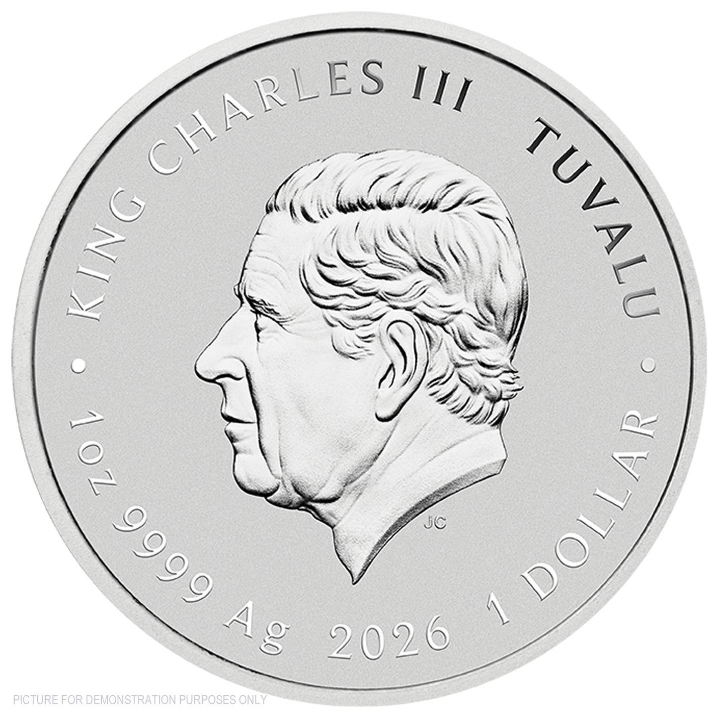 2026 Perth Mint Stranger Things - The Upside Down 1oz Silver Coloured Coin