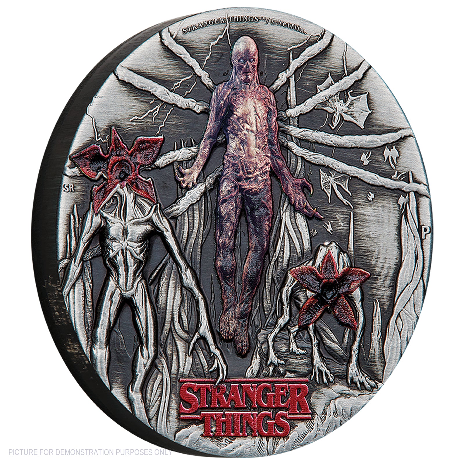 2026 Perth Mint Stranger Things - Villains 2oz Silver Antiqued Coloure ...