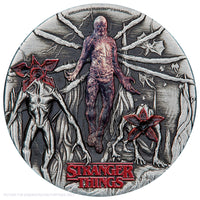 2026 Perth Mint Stranger Things - Villains 2oz Silver Antiqued Coloured Coin