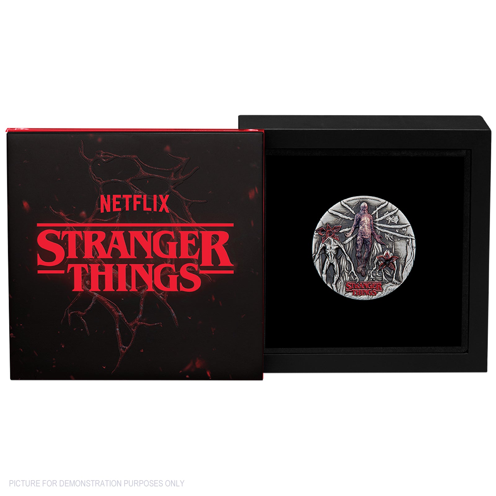 2026 Perth Mint Stranger Things - Villains 2oz Silver Antiqued Coloure ...