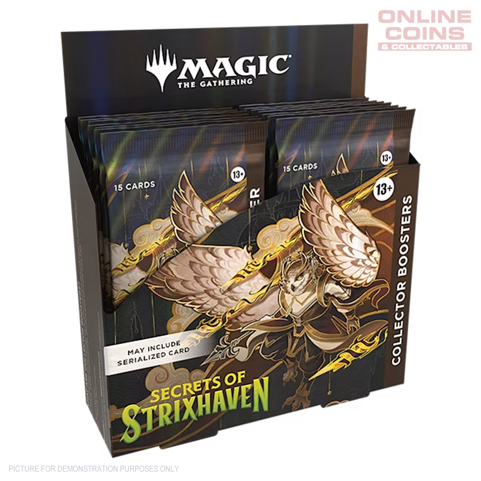 Magic: the Gathering Secrets of Strixhaven - SEALED Collector Booster Box of 12 Packs