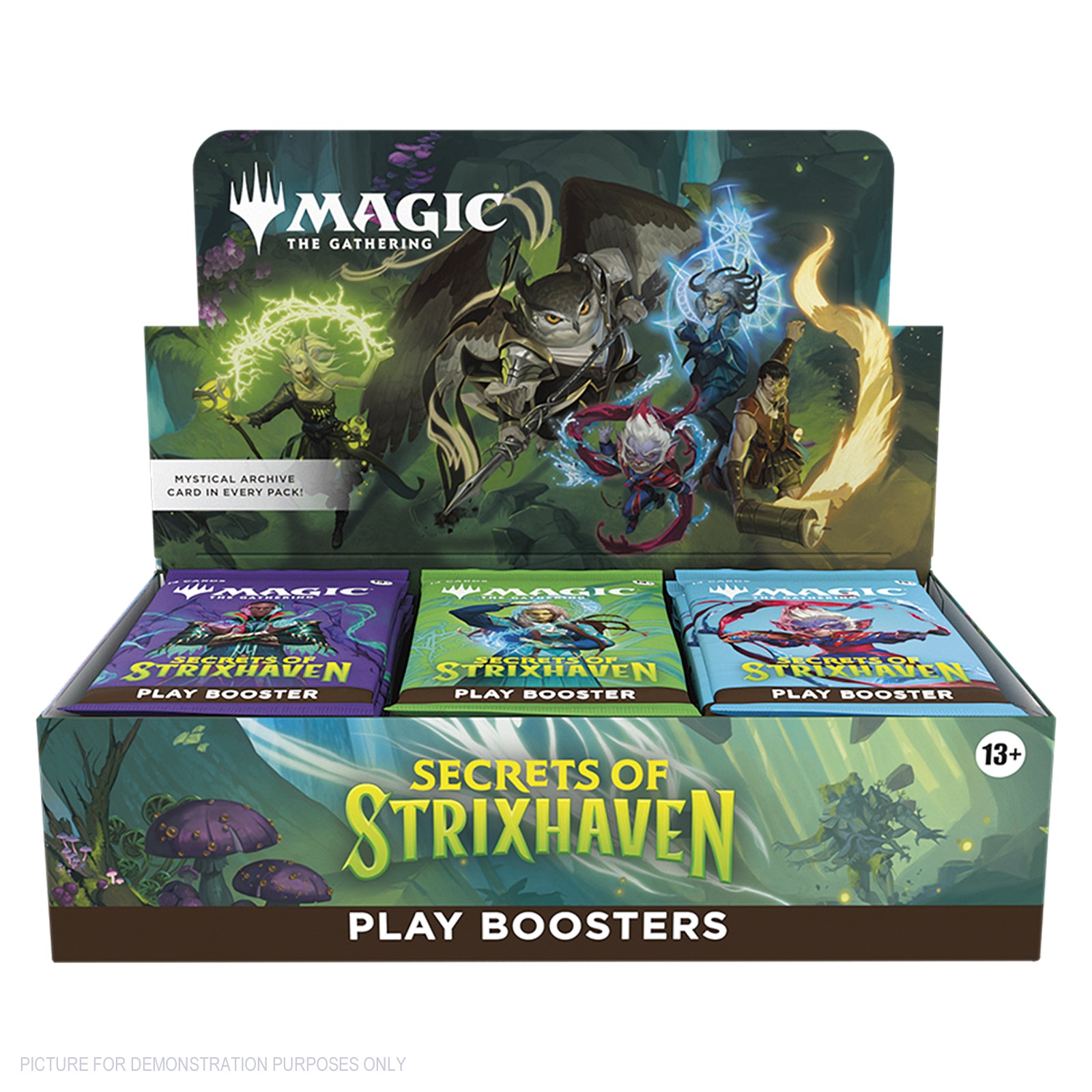 Magic: the Gathering Secrets of Strixhaven - SEALED Play Booster Box of 30 Packs  - PREORDER