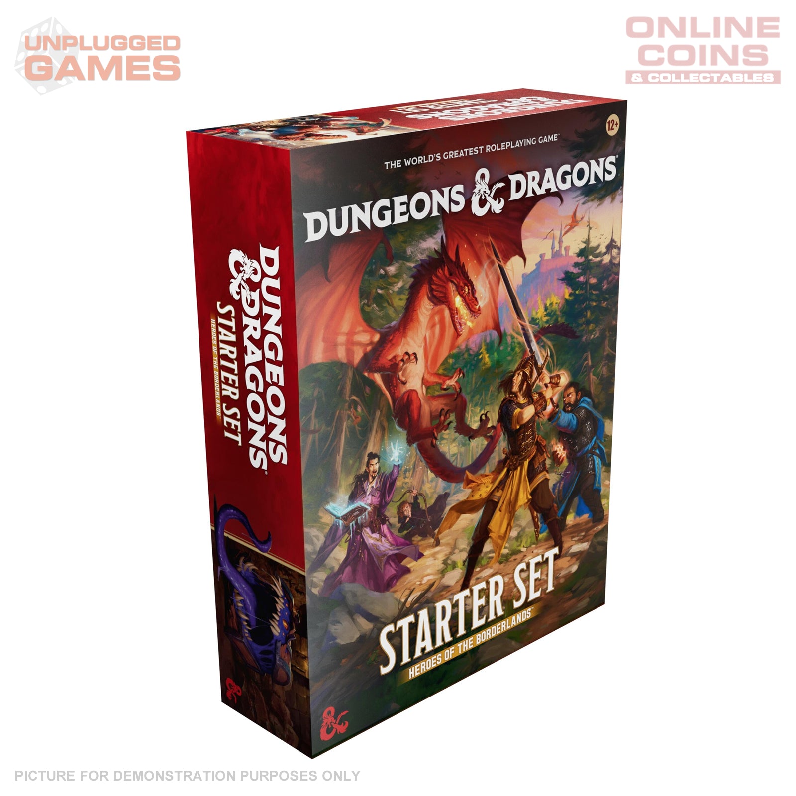 D&D Dungeons & Dragons Starter Set Heroes of the Borderlands - PREORDER