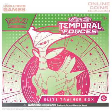 Pokemon TCG - Scarlet & Violet 5 - Temporal Forces - Elite Trainer Box - Ancient