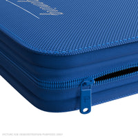 Palms Off Gaming Collector's Series Top Loader Zip Binder - 4 Pocket - Blue