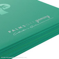 Palms Off Gaming Collector's Series Top Loader Zip Binder - 4 Pocket - Turquoise