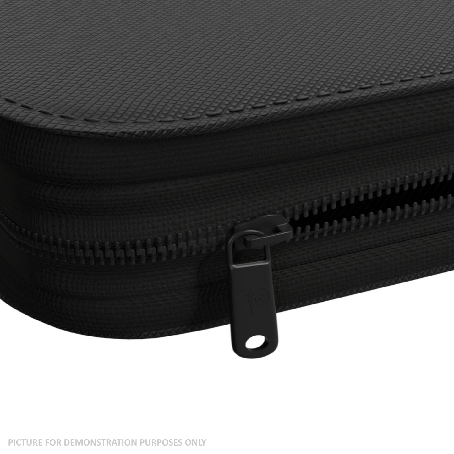 Palms Off Gaming Collector's Series Top Loader Zip Binder - 9 Pocket - Black