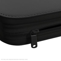 Palms Off Gaming Collector's Series Top Loader Zip Binder - 9 Pocket - Black
