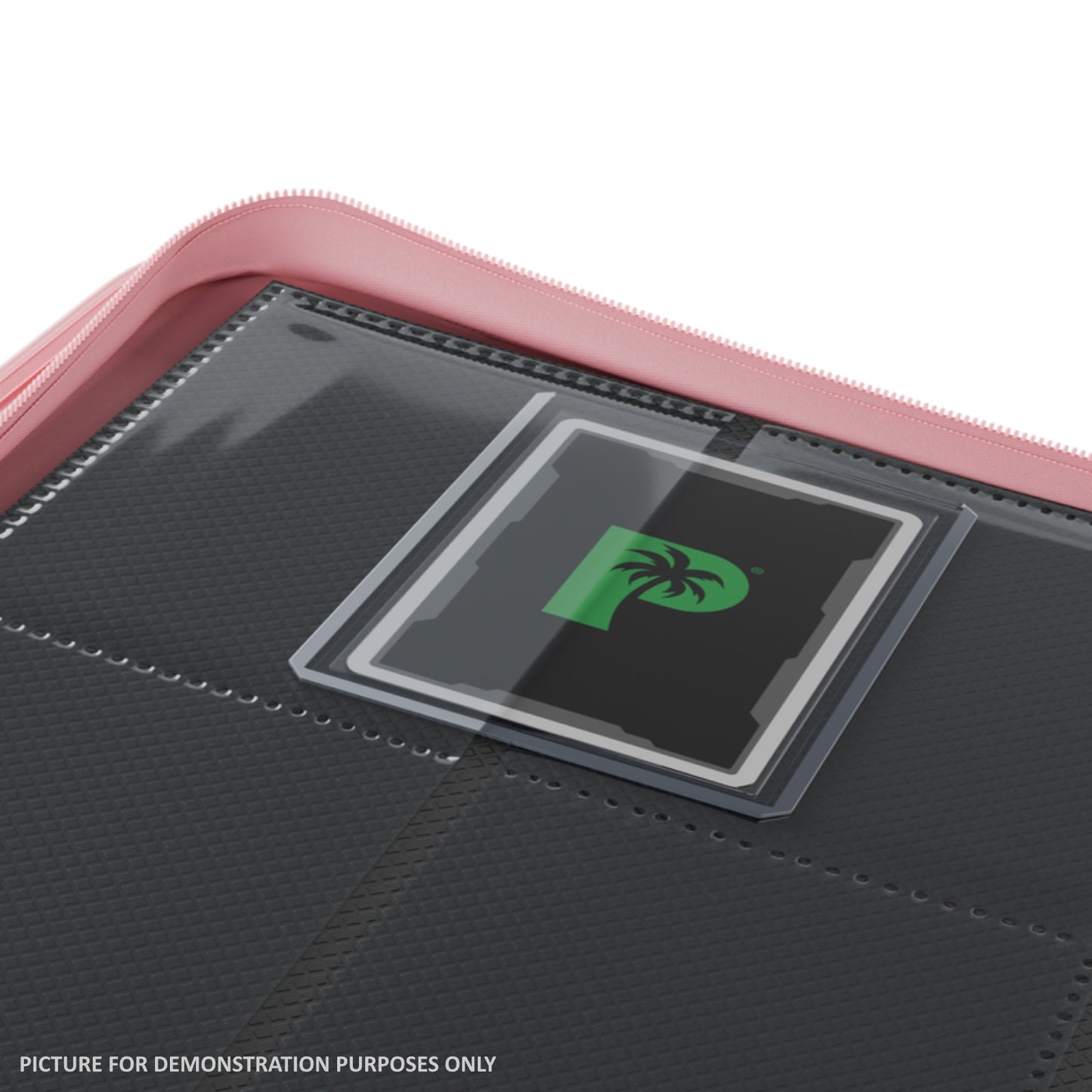 Palms Off Gaming Collector's Series Top Loader Zip Binder - 9 Pocket - Pink