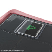 Palms Off Gaming Collector's Series Top Loader Zip Binder - 9 Pocket - Pink