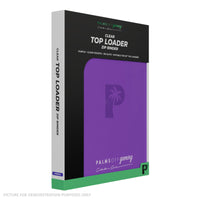 Palms Off Gaming Collector's Series Top Loader Zip Binder - 9 Pocket - PURPLE