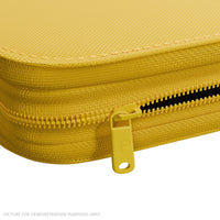 Palms Off Gaming Collector's Series Top Loader Zip Binder - 9 Pocket - YELLOW