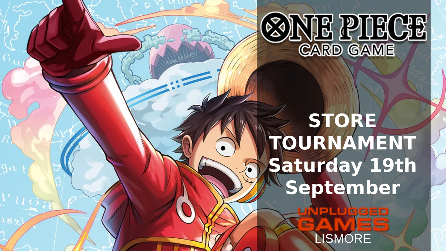 One Piece OP Store Tournament - September 19th - EVENT ENTRY