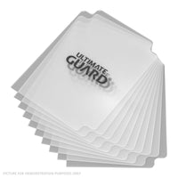 Ultimate Guard Trading Card Storage Dividers Pack of 10 - TRANSPARENT