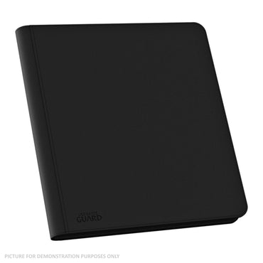 Ultimate Guard - 12 pocket Quadrow Zipfolio Xenoskin - BLACK