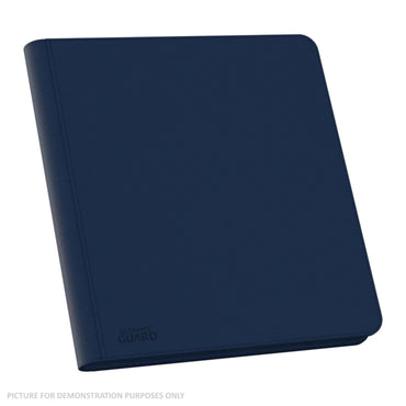 Ultimate Guard - 12 pocket Quadrow Zipfolio Xenoskin - DARK BLUE