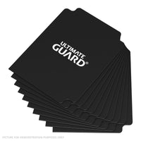 Ultimate Guard Trading Card Storage Dividers Pack of 10 - BLACK