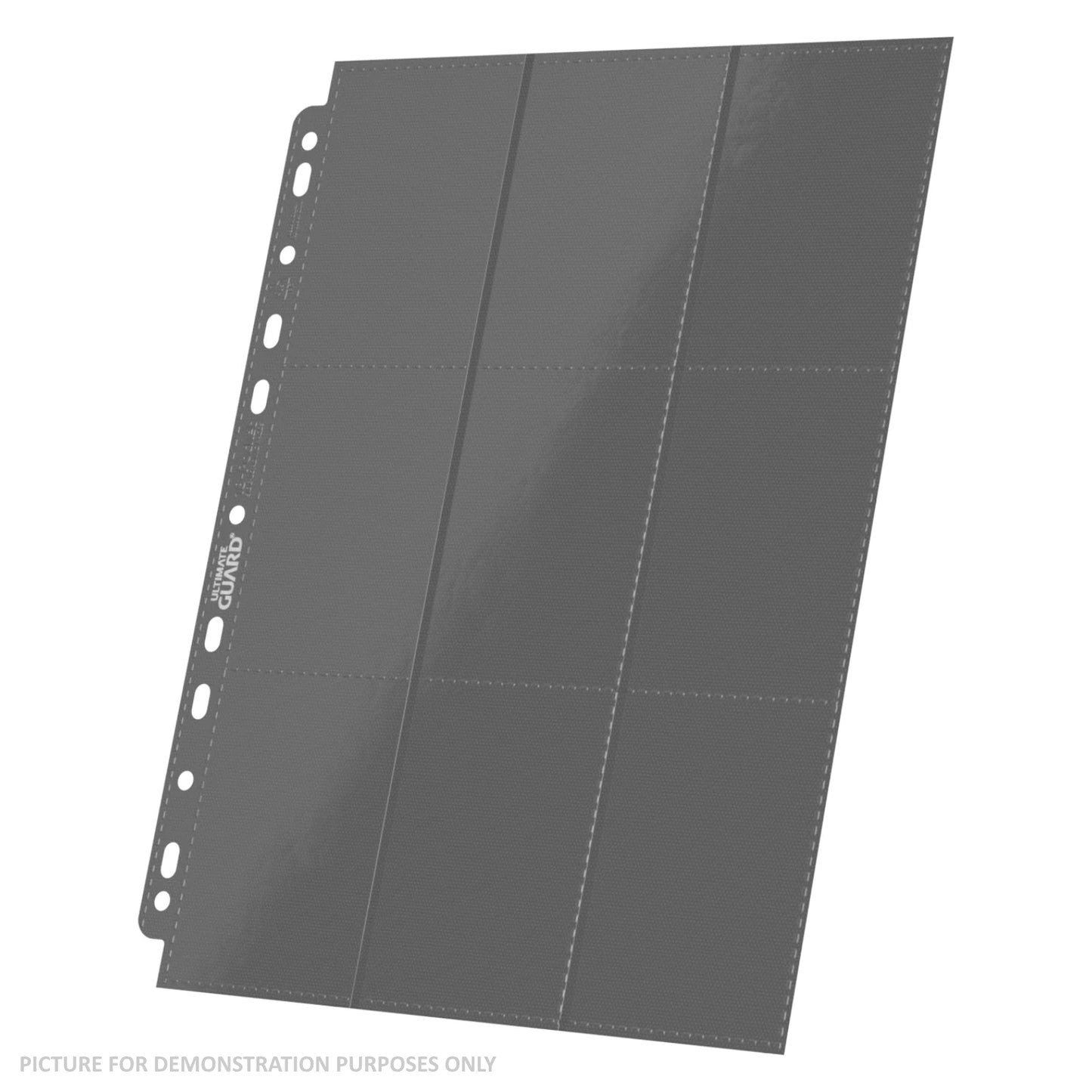 Ultimate Guard Side Load Trading Card Pages PACK OF 10 - GREY
