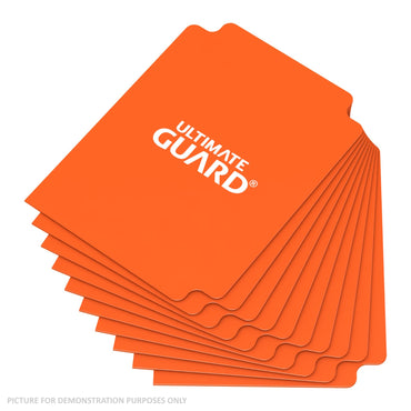 Ultimate Guard Trading Card Storage Dividers Pack of 10 - ORANGE