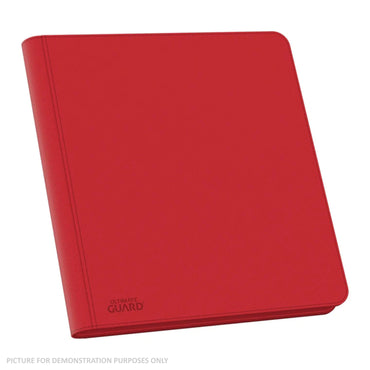 Ultimate Guard - 12 pocket Quadrow Zipfolio Xenoskin - RED