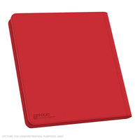 Ultimate Guard - 24 pocket Quadrow Zipfolio Xenoskin - RED