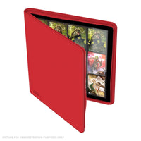 Ultimate Guard - 24 pocket Quadrow Zipfolio Xenoskin - RED