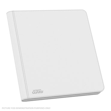 Ultimate Guard - 12 pocket Quadrow Zipfolio Xenoskin - WHITE
