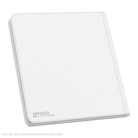 Ultimate Guard - 24 pocket Quadrow Zipfolio Xenoskin - WHITE