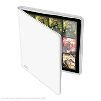 Ultimate Guard - 24 pocket Quadrow Zipfolio Xenoskin - WHITE