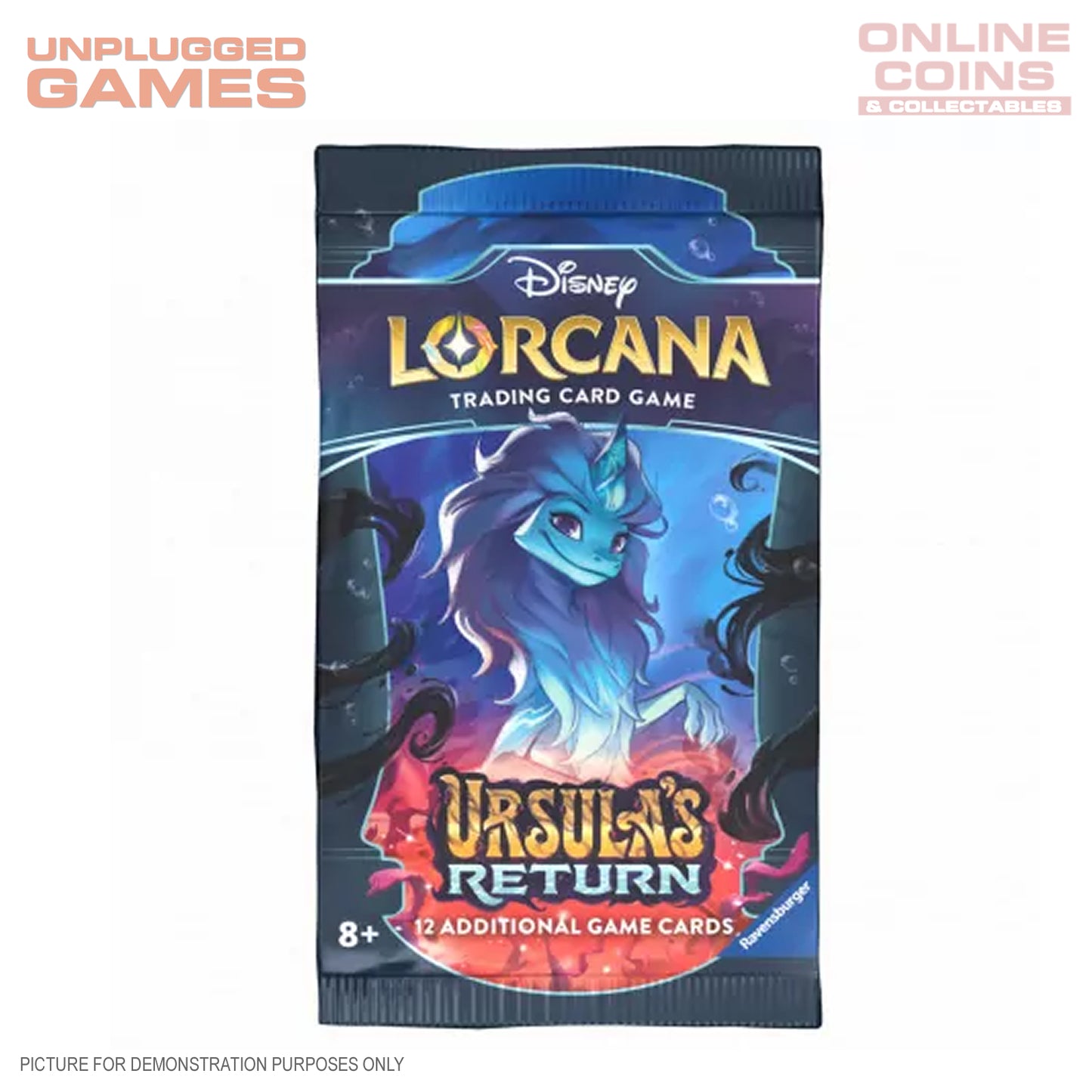 Lorcana - Series 4 - DLC Ursula's Return - SEALED SINGLE BOOSTER PACK