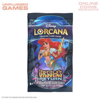 Lorcana - Series 4 - DLC Ursula's Return - SEALED SINGLE BOOSTER PACK