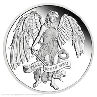 2025 Perth Mint 80th Anniversary End of WWII - Winged Victory - 1oz Silver Proof Coin