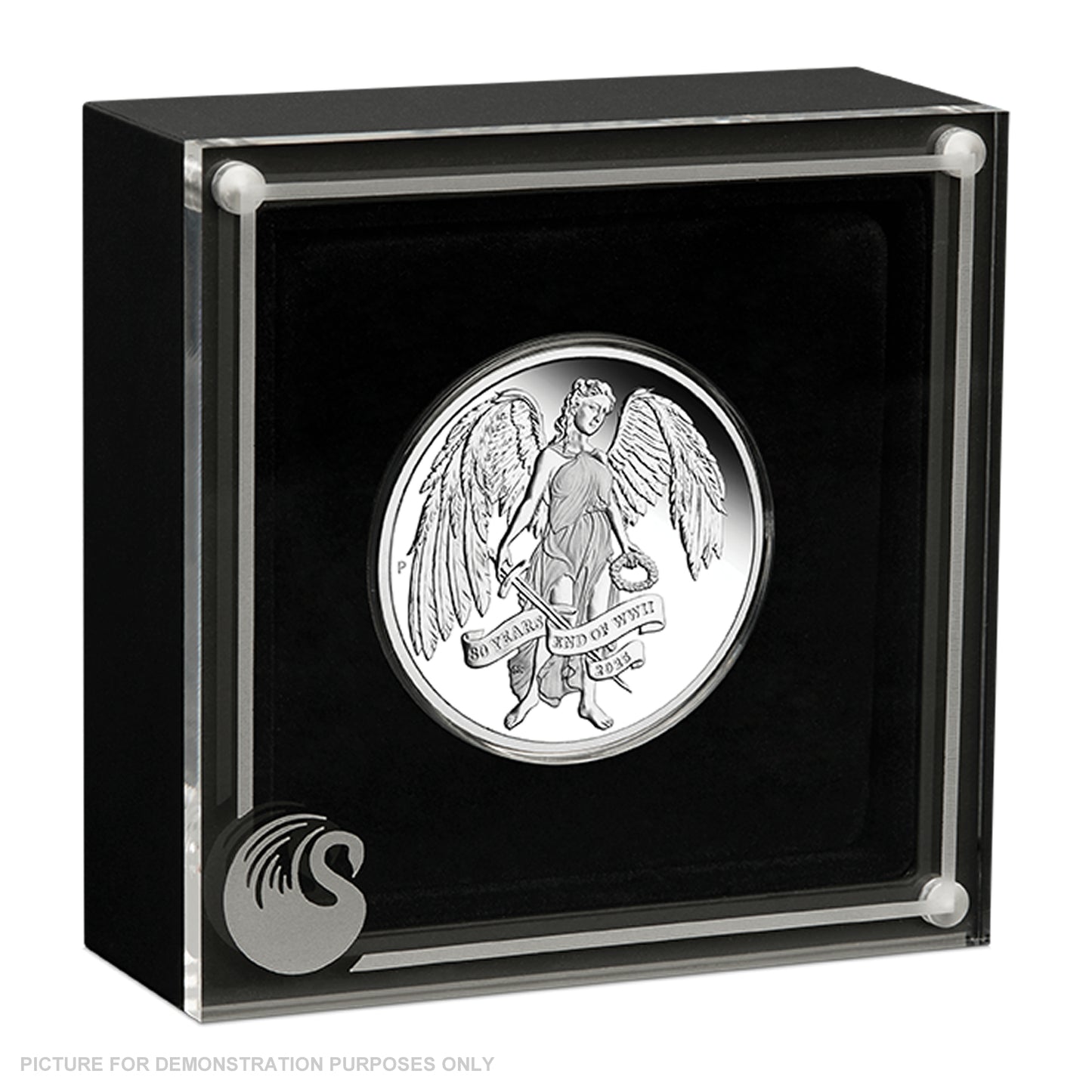 2025 Perth Mint 80th Anniversary End of WWII - Winged Victory - 1oz Silver Proof Coin