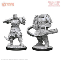 Starfinder Deep Cuts Unpainted Miniatures - Vesk Soldier