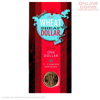 2012 Wheat Sheaf Dollar - 'C' Mintmark $1 Coin In Card