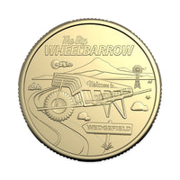 2025 Aussie Big Things 2 - Uncirculated $1 Coin in Card -  The Big Wheelbarrow