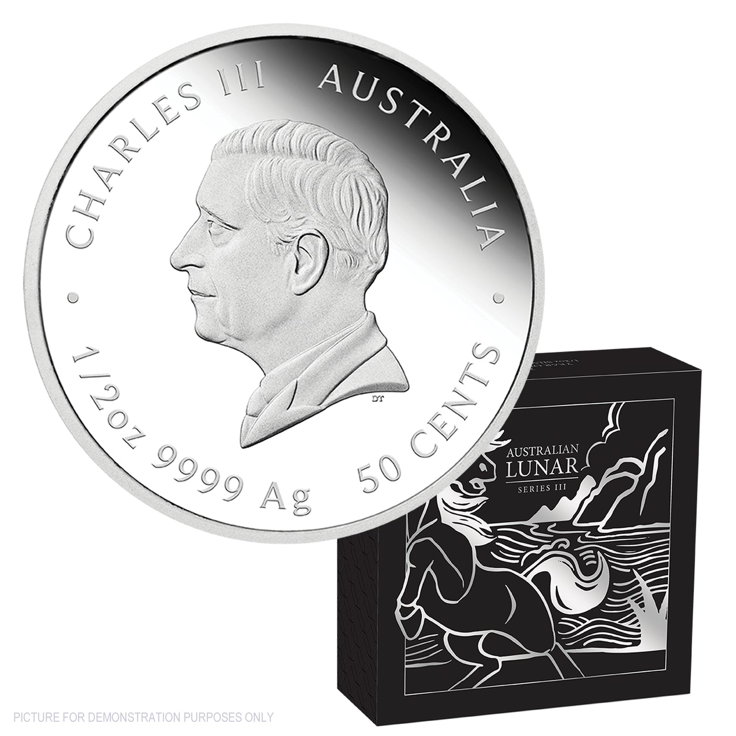 2026 Perth Mint Year of the Horse Australian Lunar Series III - 1/2oz Silver Proof Coin