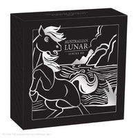 2026 Perth Mint Year of the Horse Australian Lunar Series III - 1/2oz Silver Proof Coin