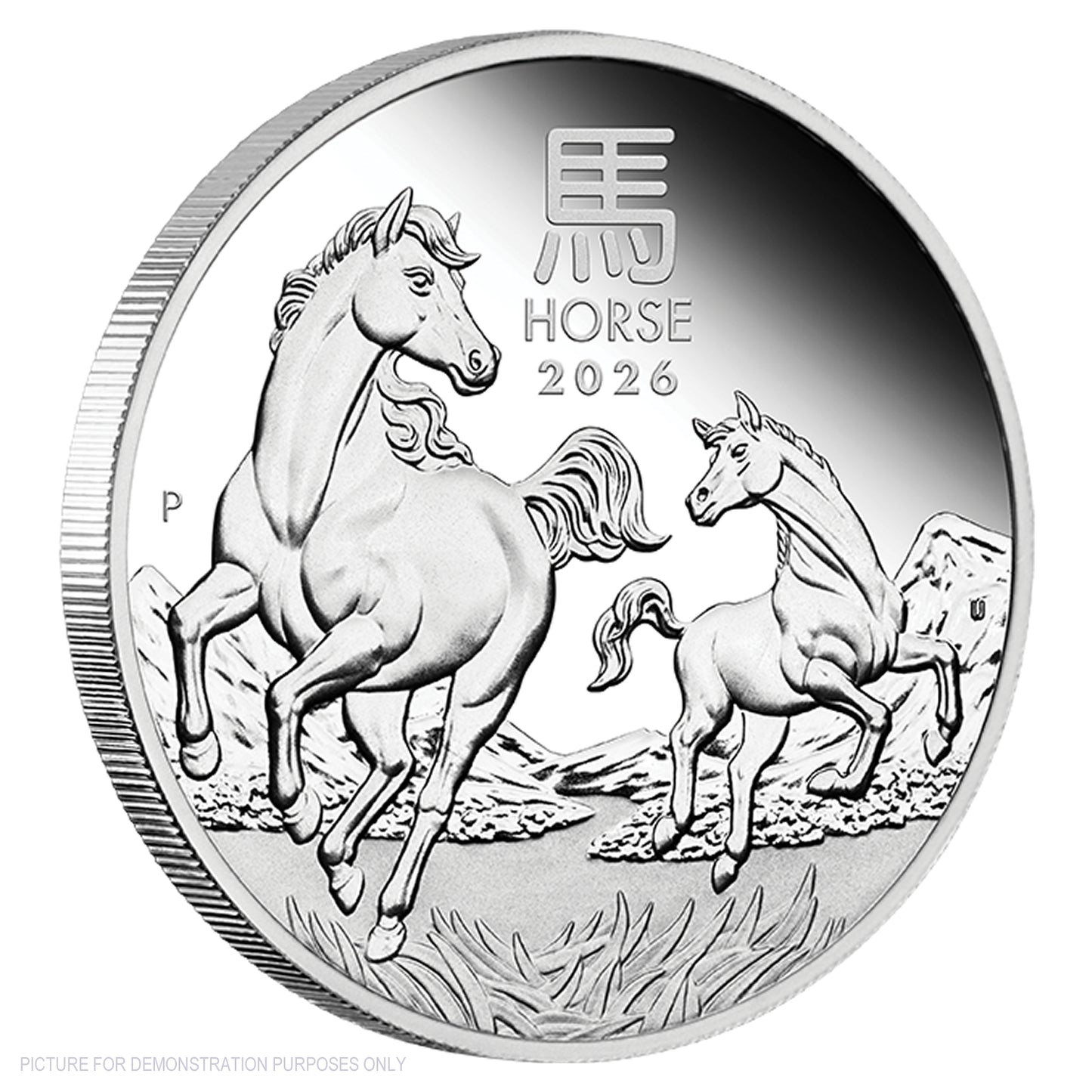 2026 Perth Mint Year of the Horse Australian Lunar Series III - Silver Proof 3 Coin Set