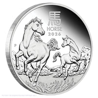 2026 Perth Mint Year of the Horse Australian Lunar Series III - Silver Proof 3 Coin Set