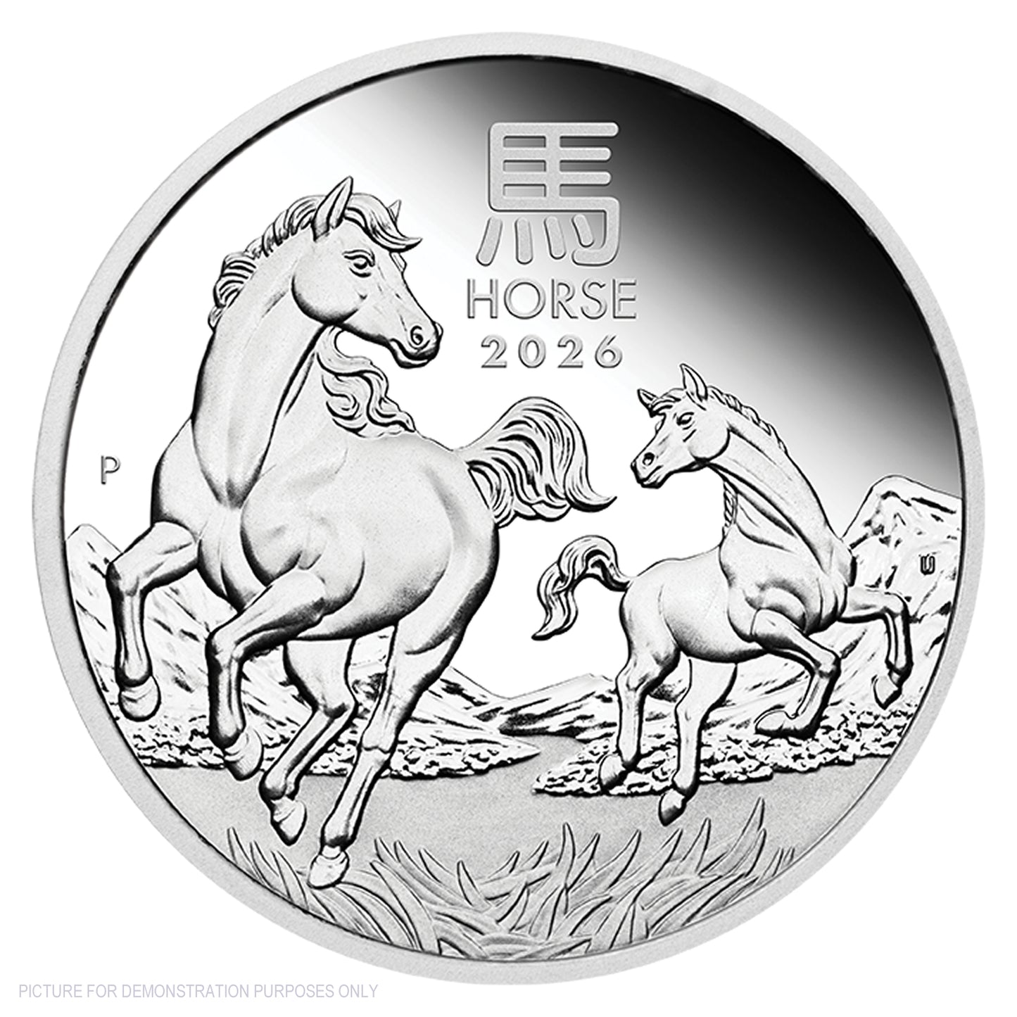2026 Perth Mint Year of the Horse Australian Lunar Series III - Silver Proof 3 Coin Set