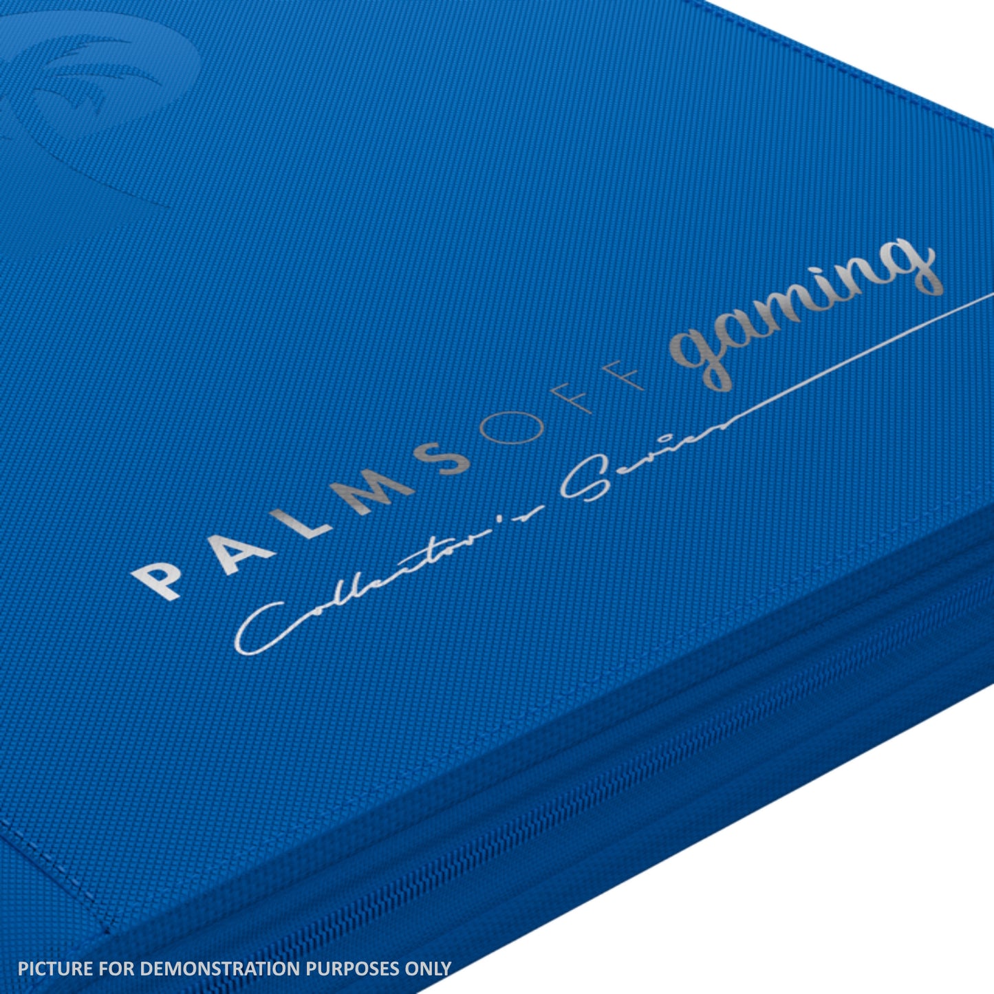 Palms Off Gaming Collector's Series Zip Binder - 4 Pocket - BLUE