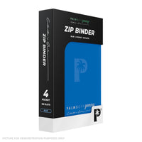 Palms Off Gaming Collector's Series Zip Binder - 4 Pocket - BLUE