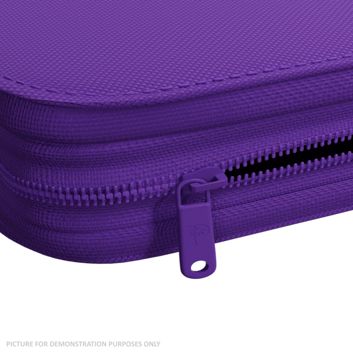 Palms Off Gaming Collector's Series Zip Binder - 4 Pocket - PURPLE