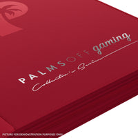 Palms Off Gaming Collector's Series Zip Binder - 4 Pocket - RED