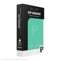 Palms Off Gaming Collector's Series Zip Binder - 4 Pocket - TURQUOISE